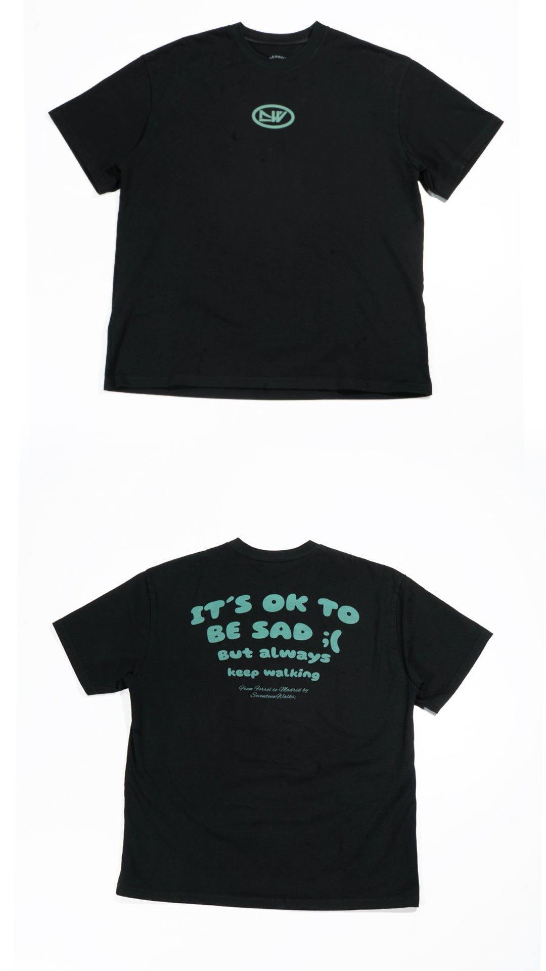 Sad Black Tee