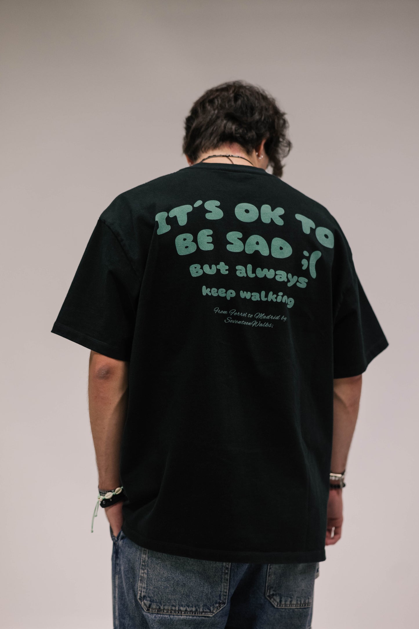 Sad Black Tee